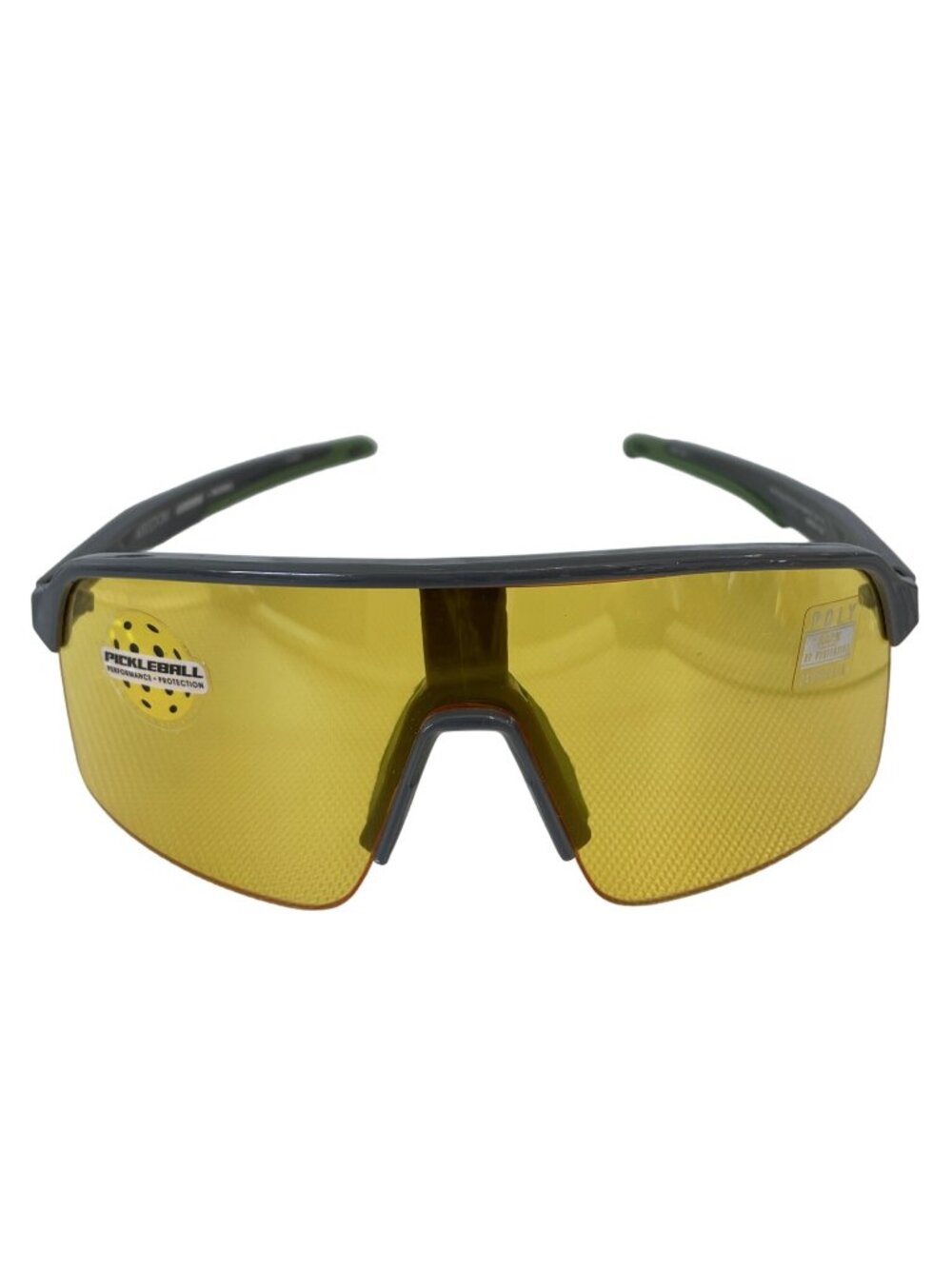 Kreedom Magnus Gaming Glasses Yellow Lens Green Accent Sport Eyewear Outdoor NEW